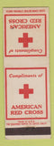 Matchbook Cover - American Red Cross