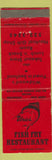 Matchbook Cover - Urie's Fish Fry Restaurant Wildwood NJ WEAR