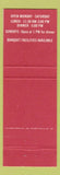 Matchbook Cover - Red Coach Grill Lake George NY