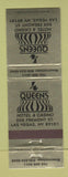 Matchbook Cover - Queens Hotel Casino Las Vegas NV WEAR
