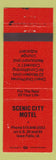 Matchbook Cover - Scenic City Motel Iowa Falls IA