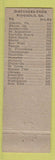 Matchbook Cover - Trundle's One Stop Store Woods Station GA hillbilly oil gas