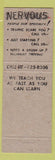 Matchbook Cover - Joseph's Driving School Newark NJ