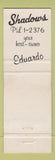 Matchbook Cover - Shadows Restaurant Miami FL