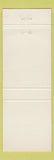 Matchbook Cover - Roselle Manor Restaurant Roselle NJ white WEAR