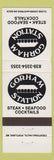 Matchbook Cover - Gorham Station