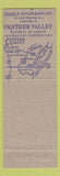 Matchbook Cover - Panther Valley Allamuchy NJ WEAR