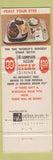 Matchbook Cover - Bonanza Sirloin Pit Casper WY WEAR