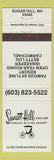 Matchbook Cover - Sunset Hill House Skyline Resort Sugar Hill NH