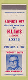 Matchbook Cover - Woody Smith 44th Assembly CA?