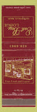 Matchbook Cover - East Bay Lodge Osterville MA WEAR