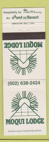Matchbook Cover - Moqui Lodge Fred Harvey  Grand Canyon