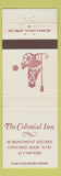 Matchbook Cover - Colonial Inn Concord MA