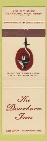 Matchbook Cover - Dearborn Inn MI