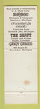 Matchbook Cover - Sundog Dearborn MI
