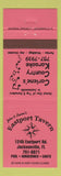 Matchbook Cover - Eastport Tavern Jacksonville FL