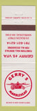 Matchbook Cover - Gerry 5 Marblehead MA VFA
