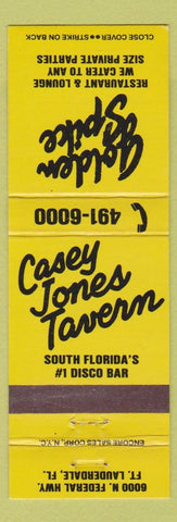 Matchbook Cover - Golden Spike Restaurant Fort Lauderdale FL