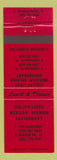Matchbook Cover - Cielito Lindo Mexican Restaurant Oakland Park FL Ft Lauderdale
