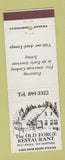 Matchbook Cover - Old Forge Restaurant West Rindge NH