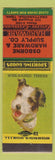 Matchbook Cover - Osborne Hardware Supply Chattanooga TN Wire Haired Terrier