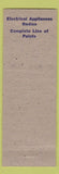 Matchbook Cover - Osborne Hardware Supply Chattanooga TN Wire Haired Terrier