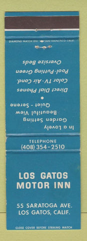 Matchbook Cover - Los Gatos Motor Inn CA