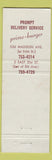 Matchbook Cover - Prime Burger Hamburgers New York City?