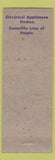 Matchbook Cover - Osborne Hardware Supply Chattanooga TN Setter Dog