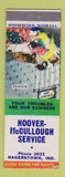 Matchbook Cover - Hoover McCullough Service Hagerstown MD Buddies