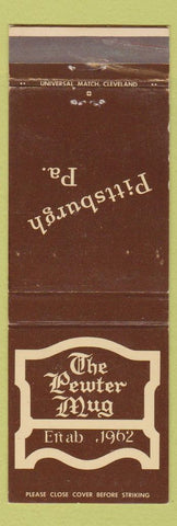 Matchbook Cover - Pewter Mug Pittsburgh PA