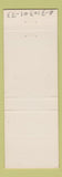 Matchbook Cover - Betty's Fried Chicken Salina KS Cavalier Club