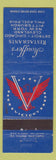 Matchbook Cover - Stouffer's Restaurants Detroit Chicago Cleveland Pittsburgh