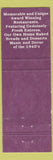 Matchbook Cover - Bubble Room Restaurants Tampa Orlando Capitva Island FL
