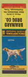 Matchbook Cover - Brainard Drug Chattanooga TN Setter Dog