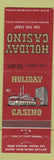 Matchbook Cover - Holiday Casino Las Vegas NV