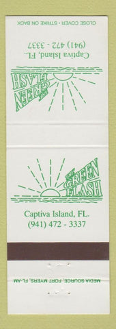 Matchbook Cover - Green Flash Captiva Island FL