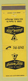 Matchbook Cover - Golden Lady House of Fashion Ann Arbor MI WEAR