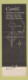Matchbook Cover - Camelot Restaurant Bloomington MN CREASE