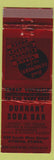 Matchbook Cover - Durrant Soda Bar Athens PA red