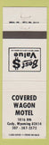 Matchbook Cover - Covered Wagon Motel Cody WY