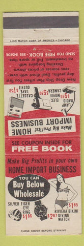 Matchbook Cover - Drop Shipping Sales Import girlie Mellinger Co