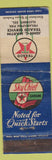 Matchbook Cover - John G Martin Texaco Claymont DE WORN
