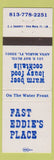 Matchbook Cover - Fast Eddie's Place Anna Maria FL