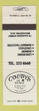 Matchbook Cover - Colby's Ol Place Restaurant Rochester NH