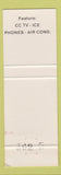 Matchbook Cover - Anthony Motel Mitchell SD