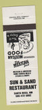 Matchbook Cover - Sun and Sand Restaurant Santa Rosa NM