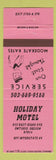 Matchbook Cover - Holiday Motel Ontario OR