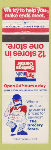 Matchbook Cover - Path Mark Savings Grocery Store #2