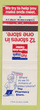 Matchbook Cover - Path Mark Savings Grocery Pharmacy Store #12
